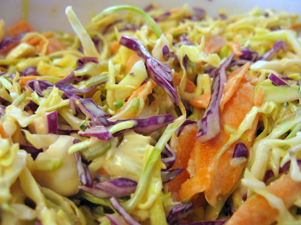 receta de coleslaw ensalada de col americana